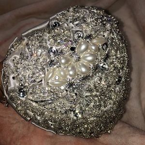 Gray and silver bouquet